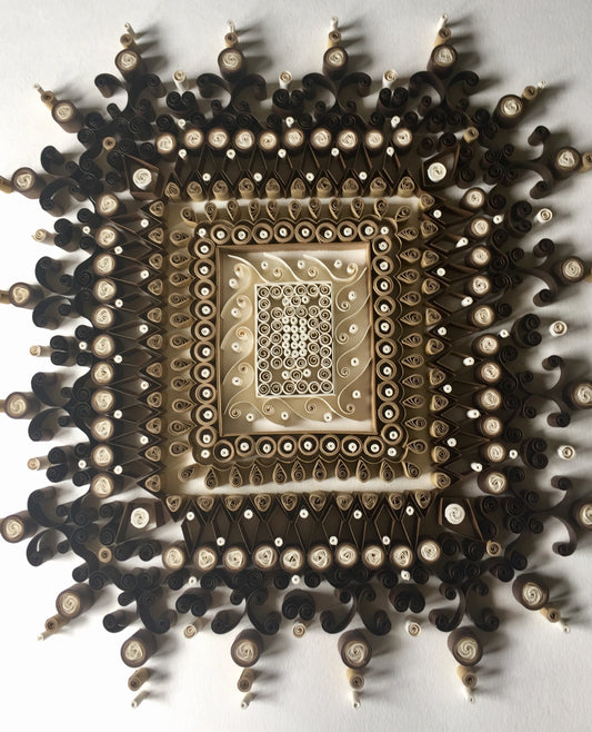 Black, White and Gold Design