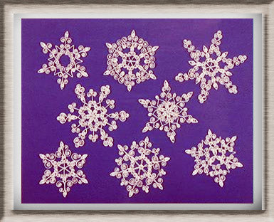 Snowflakes Kit - 16 Ornaments