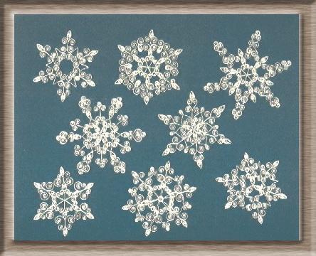Snowflakes Kit with 1/8" paper