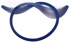 Touch of Color-Blue 1/8" Strips,1.06"