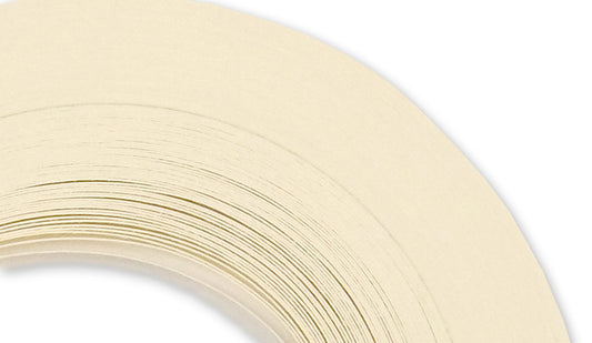 Creamy White - 1/4" Strips