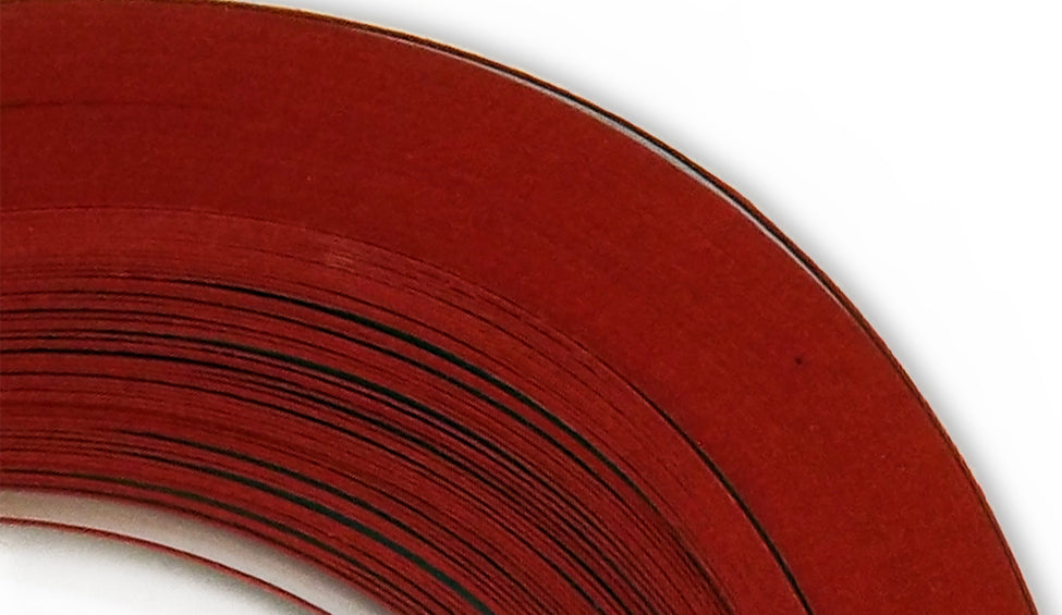 True Red - 1/4" Strips