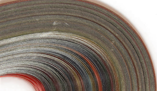 A Touch of Silver - Multi-Color - 1/4" Strips