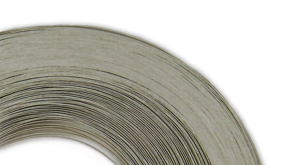 Parchment Grey - 1/8" Strips