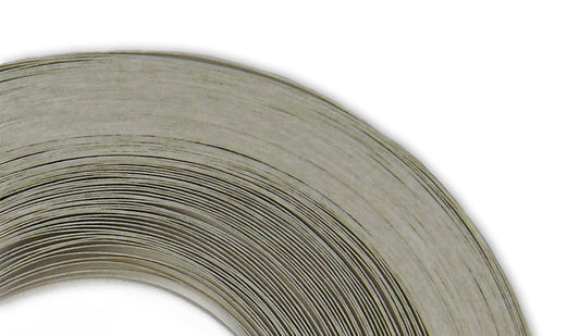 Parchment Grey - 1/8" Strips