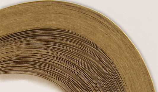 Parchment Tan - 1/8" Strips