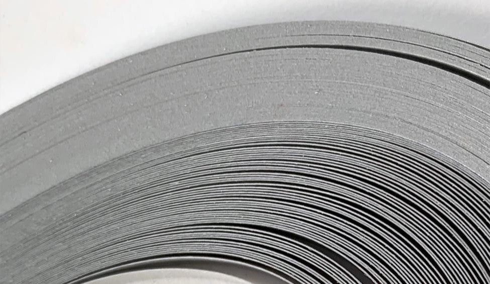 Pearlized Silver - 1/8" Strips