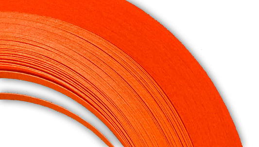 Orange - 3/8" Strips