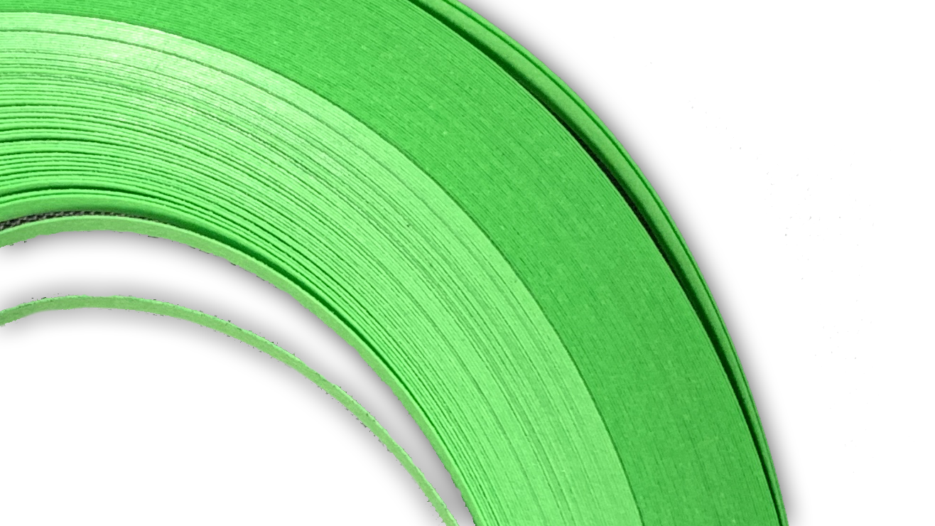 Spring Green - 1/4" Strips