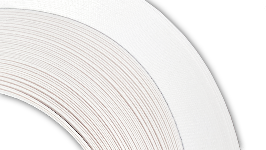 Bright White - 1/16" Strips