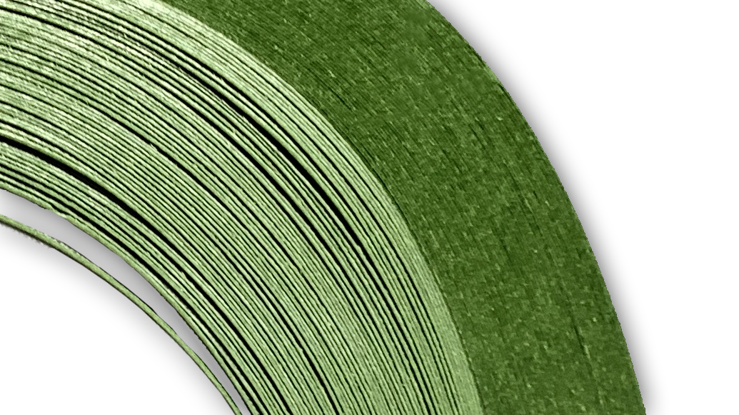 Leaf Green - 1/4" Strips