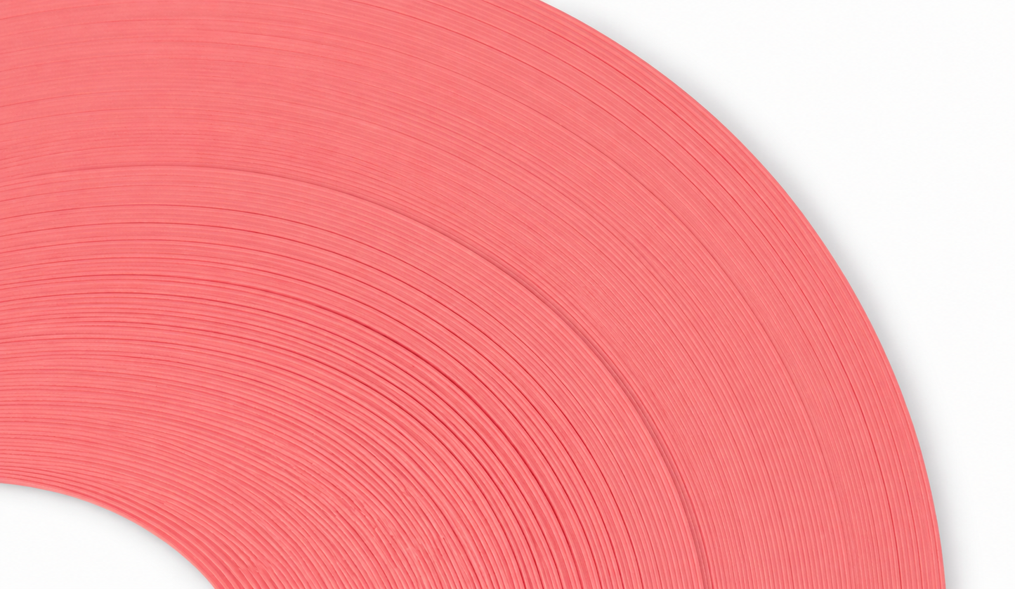 Deep Rose - 3/8" Strips