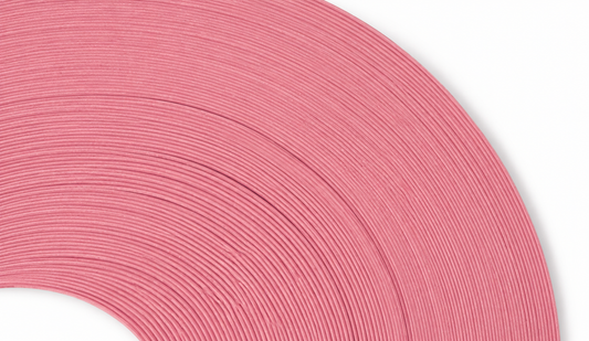 Glistening Red - 1/4" Strips