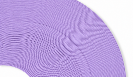 Glistening Violet - 1/4" Strips