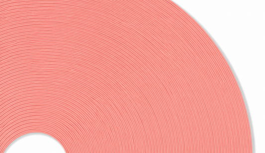 Sunset Red - 1/8" Strips