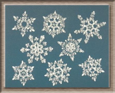 Snowflakes Kit with 1/8" paper