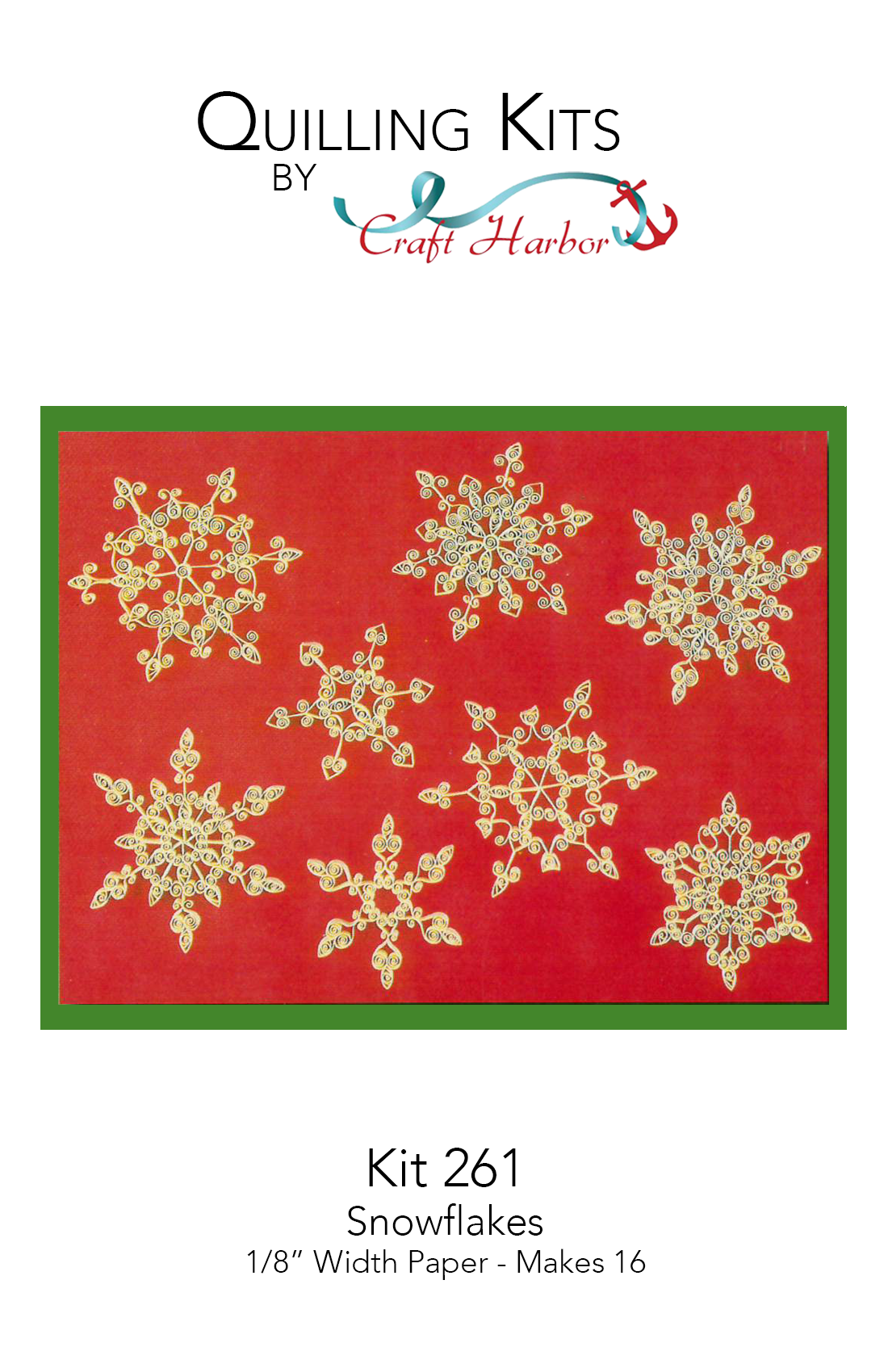 Snowflakes Kit - 16 Ornaments