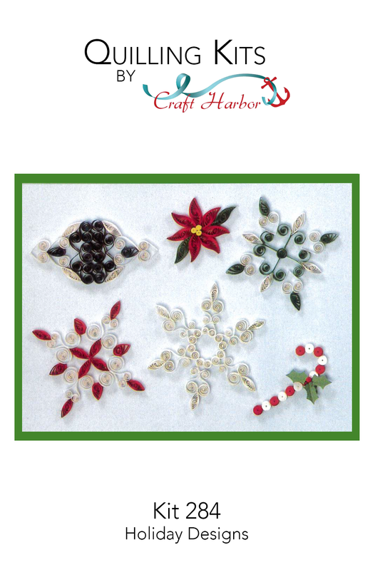 Recollections Paper Quilling Kit “Wreath”. Christmas, Holiday